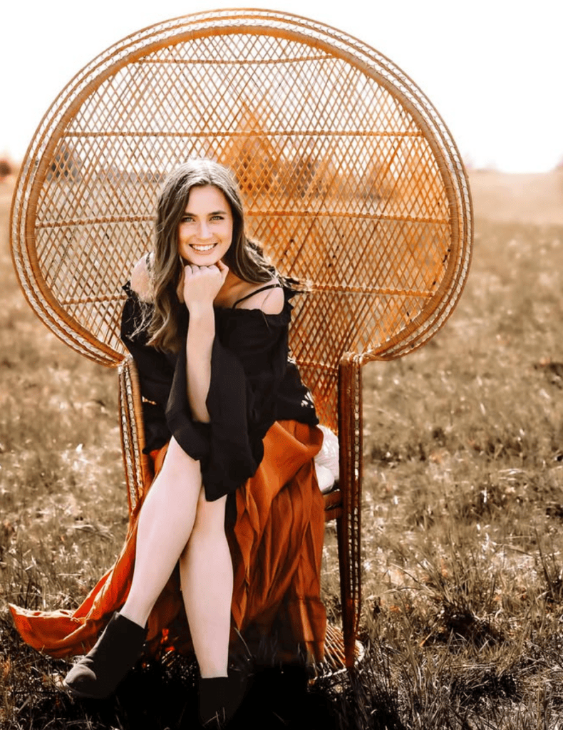 Portrait from a fall mini photography session