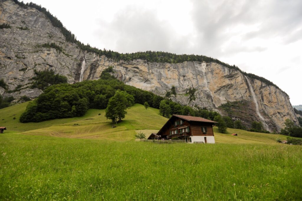 scenic view of elopement destination in grindelwald switzerland